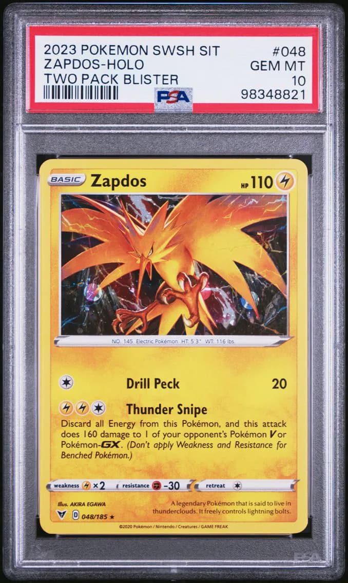 Zapdos-Holo, PSA 10