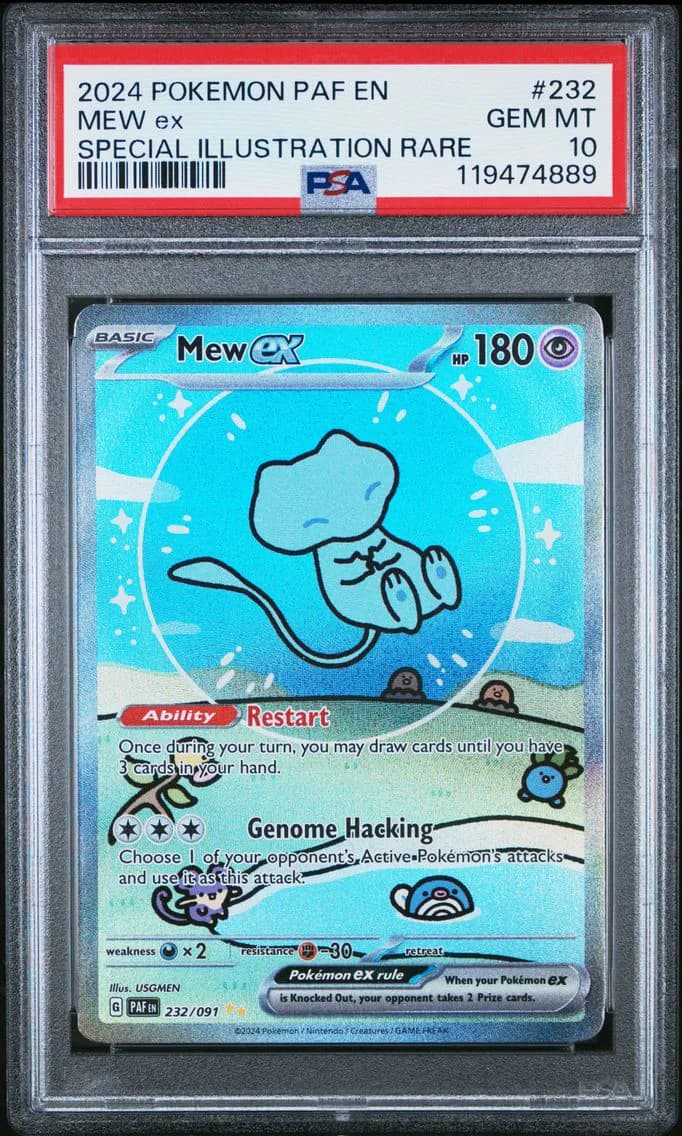 Mew EX, PSA 10