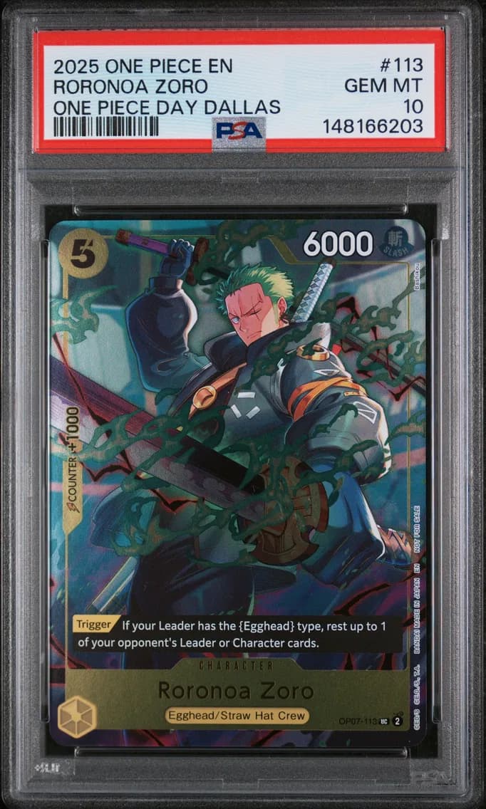 Roronoa Zoro, PSA 10