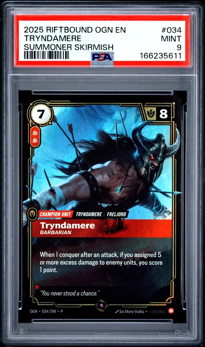 Tryndamere - Barbarian, PSA 9