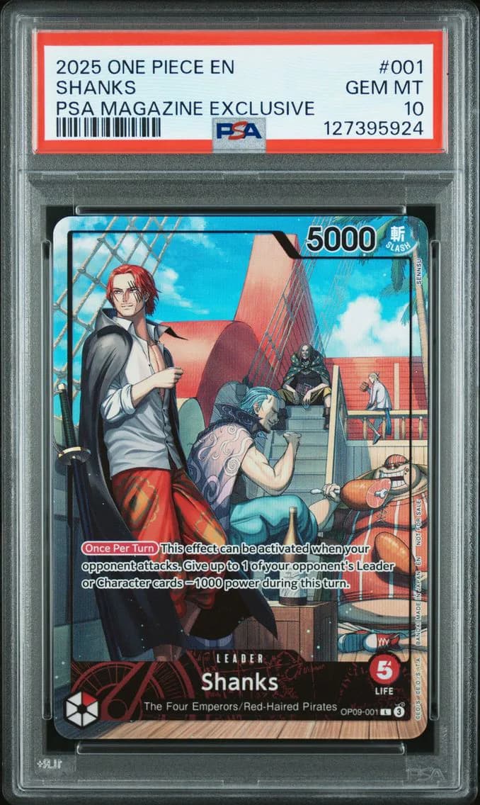 Shanks, PSA 10