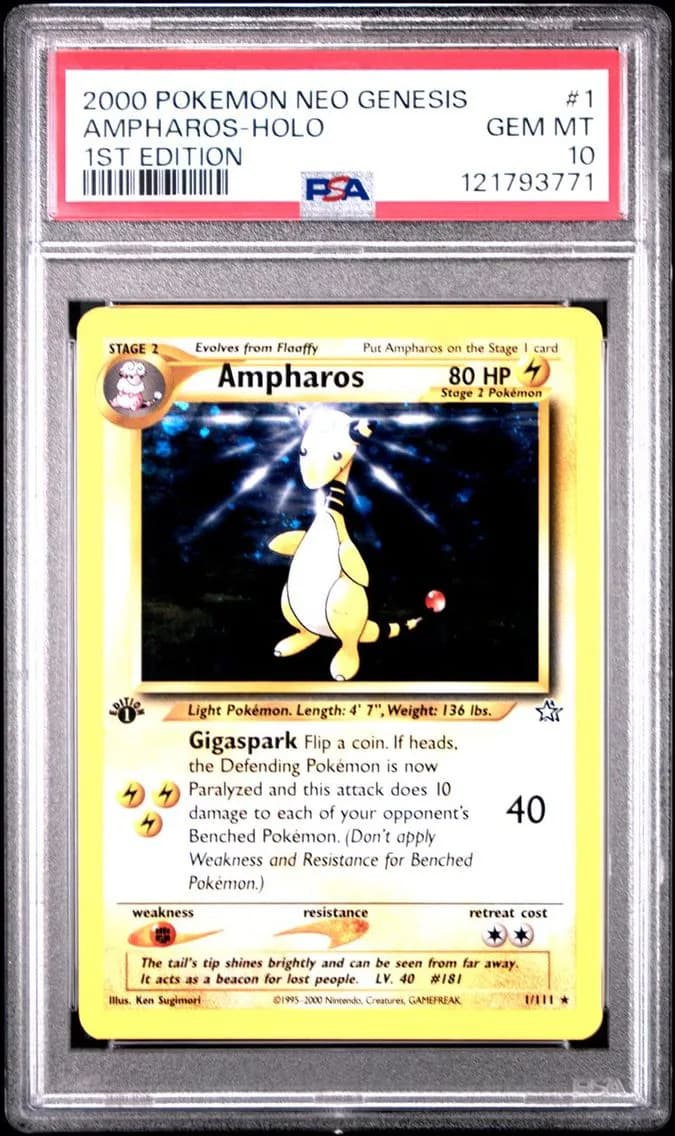 AMPHAROS-HOLO, PSA 10