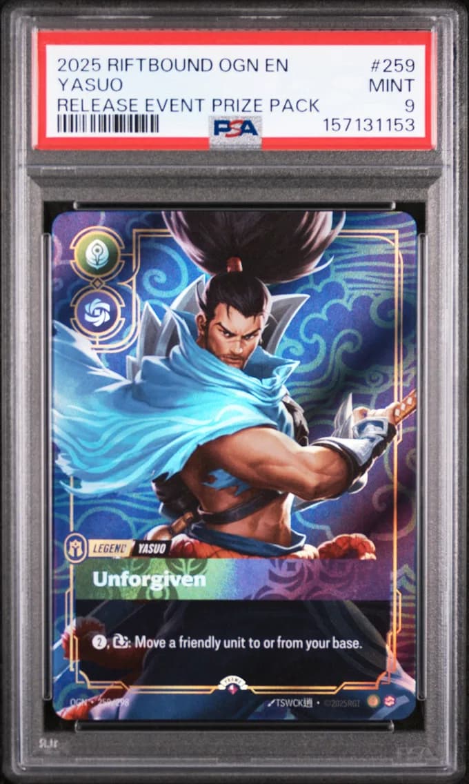 Yasuo - Unforgiven, PSA 9