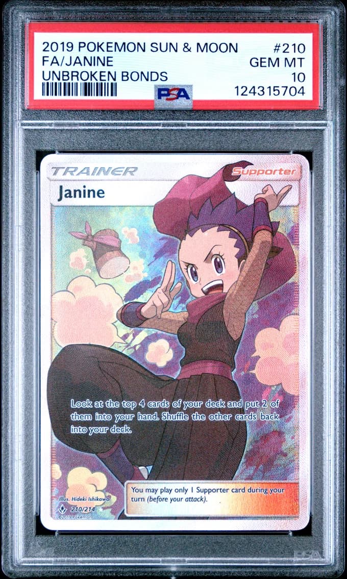 Full Art/Janine, PSA 10