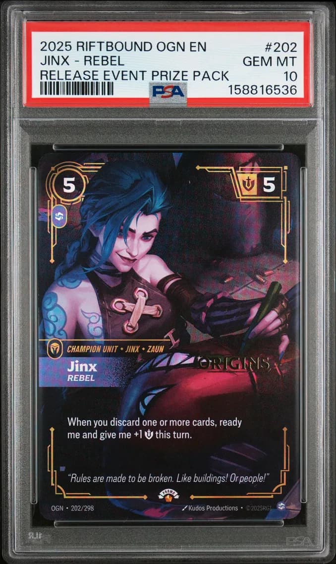 Jinx - Rebel, PSA 10