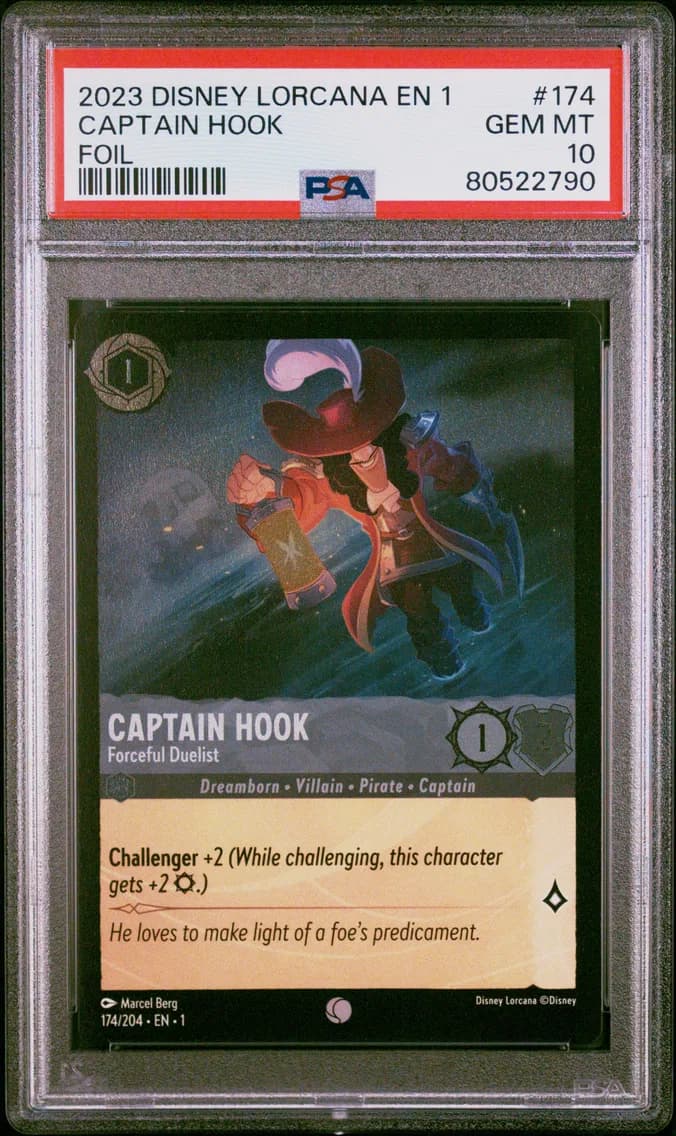 CAPTAIN HOOK, PSA 10