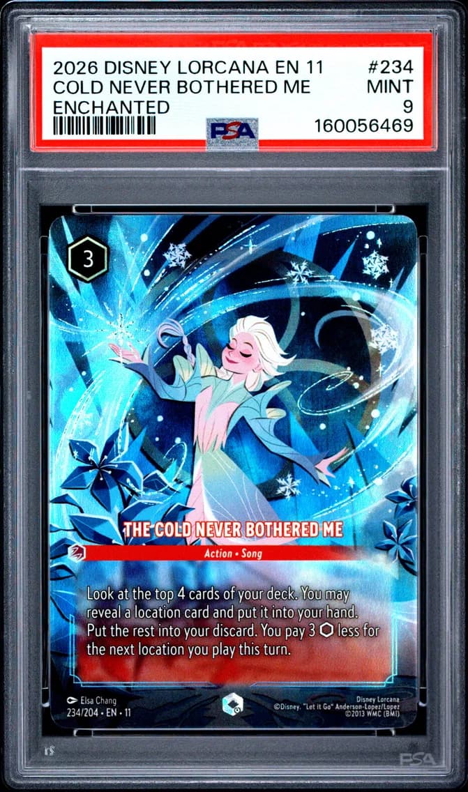 The Cold Never Bothered Me, PSA 9
