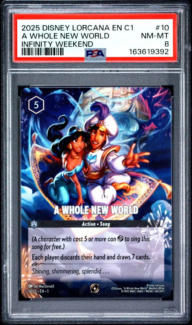 A Whole New World, PSA 8