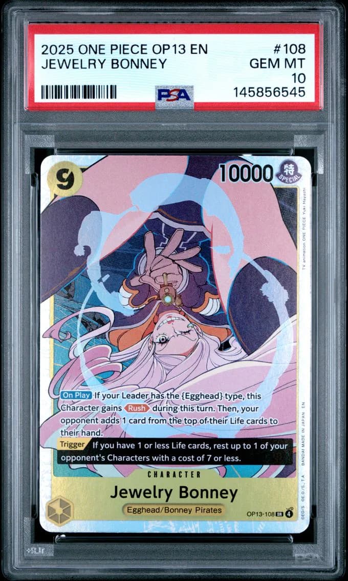 Jewelry Bonney, PSA 10