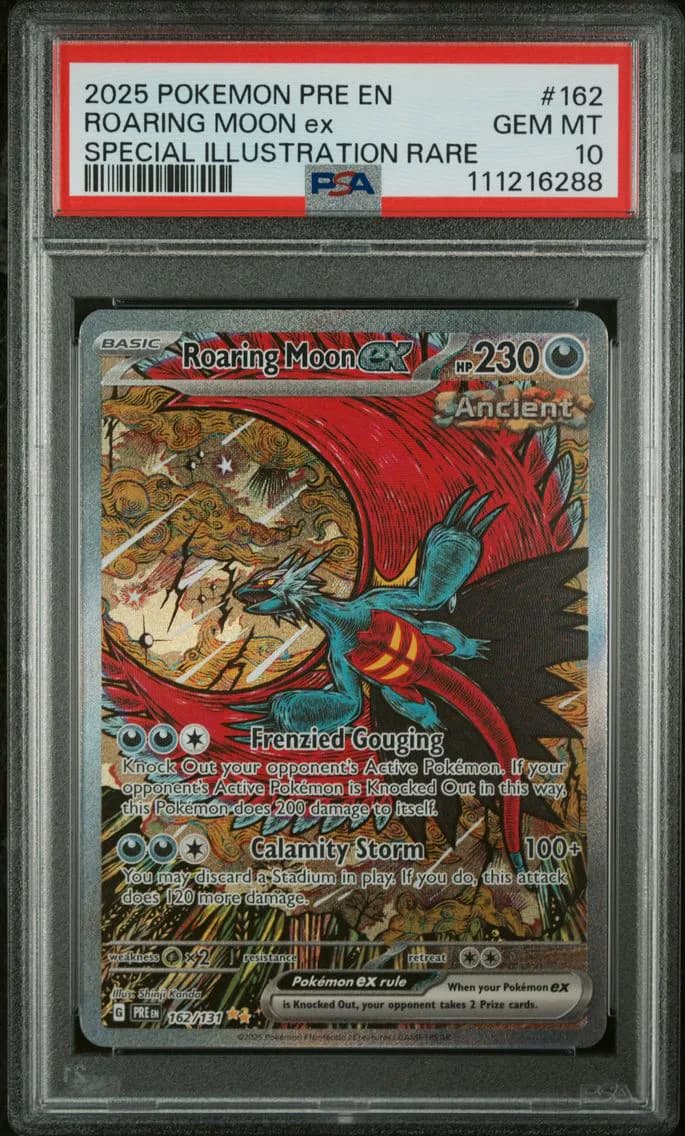 Roaring Moon EX, PSA 10