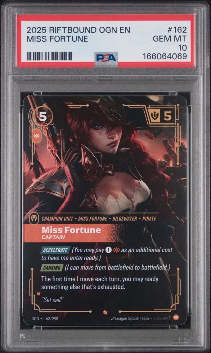 Miss Fortune - Captain, PSA 10