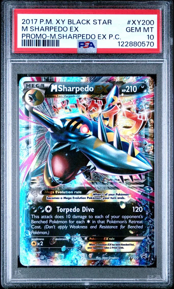 M Sharpedo EX, PSA 10