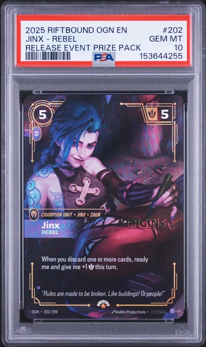 Jinx - Rebel, PSA 10