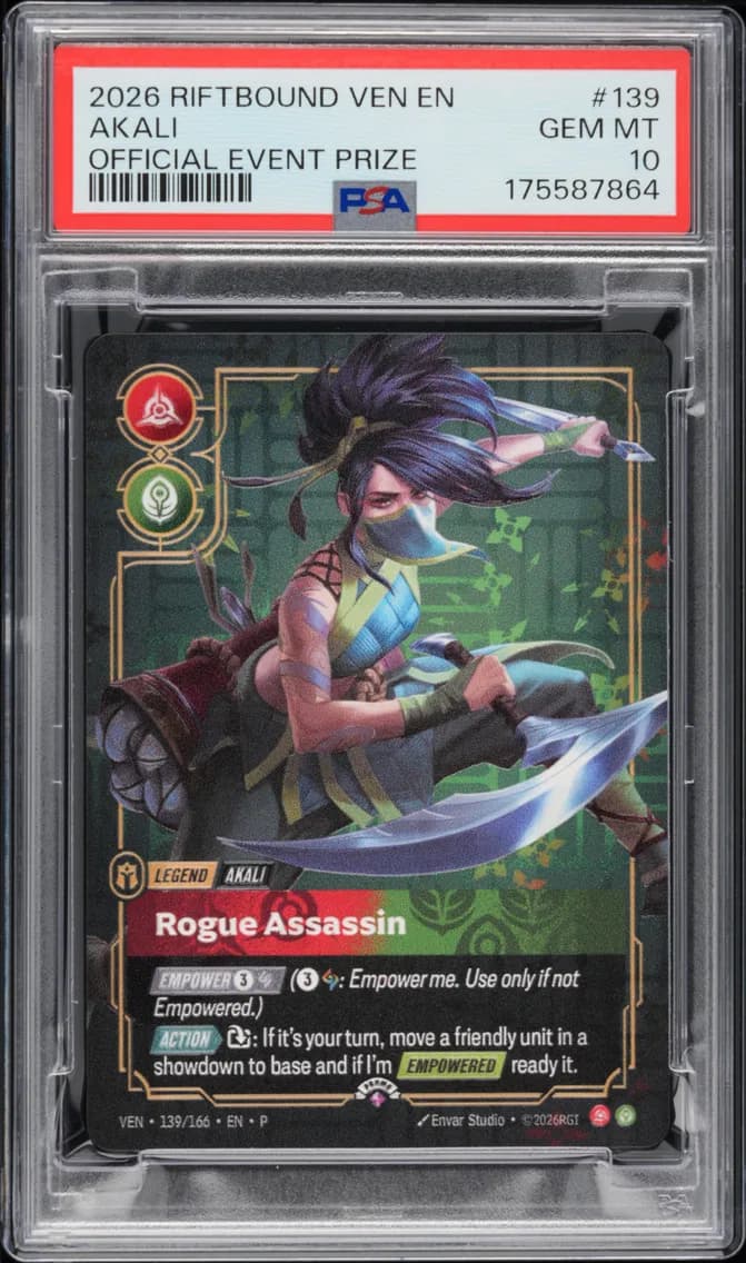 Akali - Rogue Assassin, PSA 10
