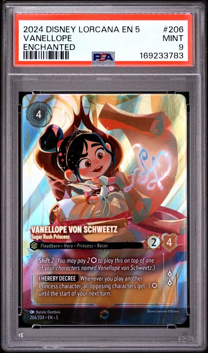 Vanellope Von Schweetz - Sugar Rush Princess, PSA 9