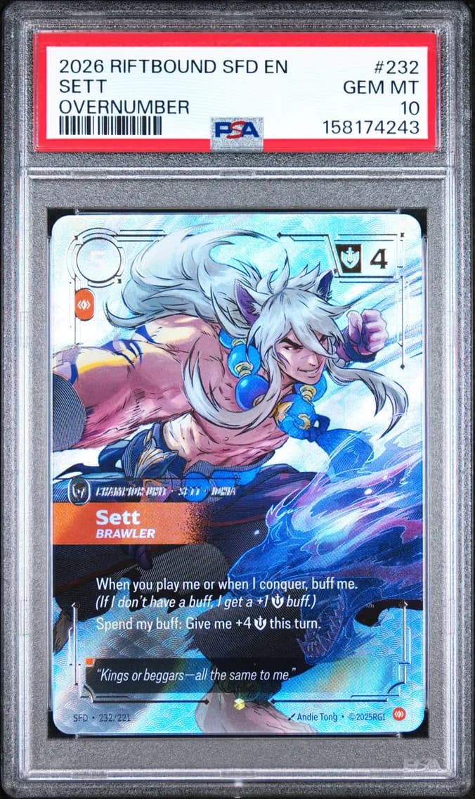 Sett - Brawler, PSA 10