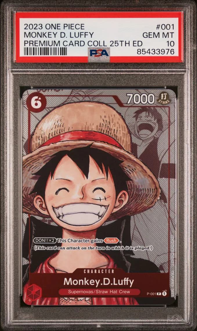 Monkey D. Luffy, PSA 10