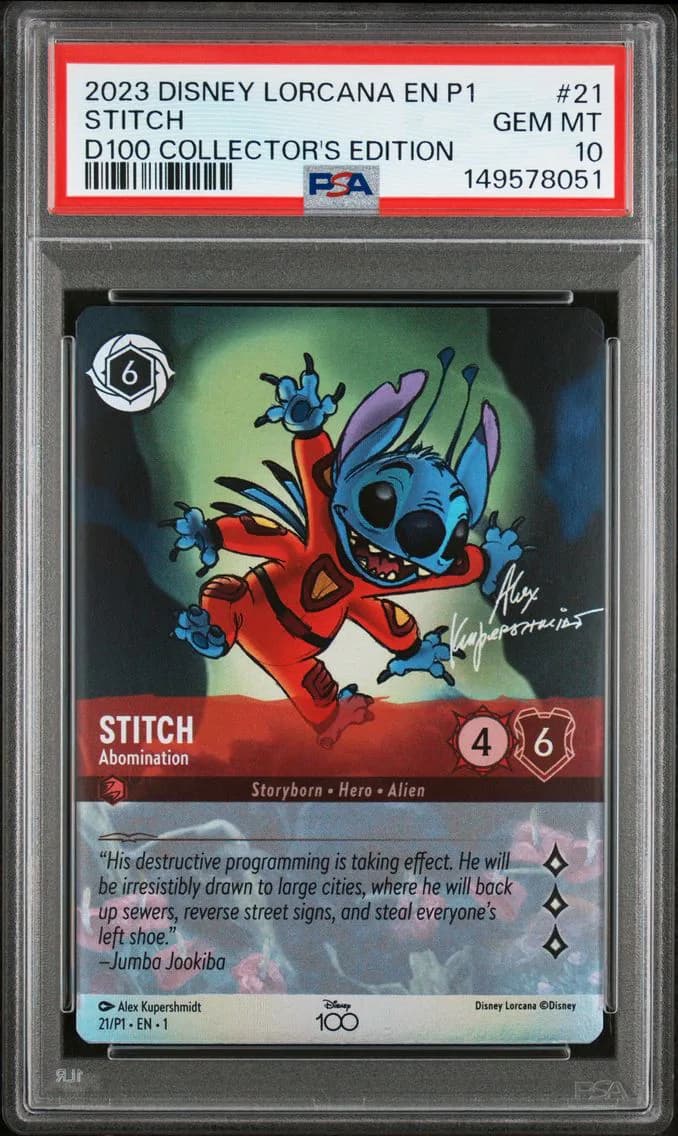 Stitch - Abomination, PSA 10