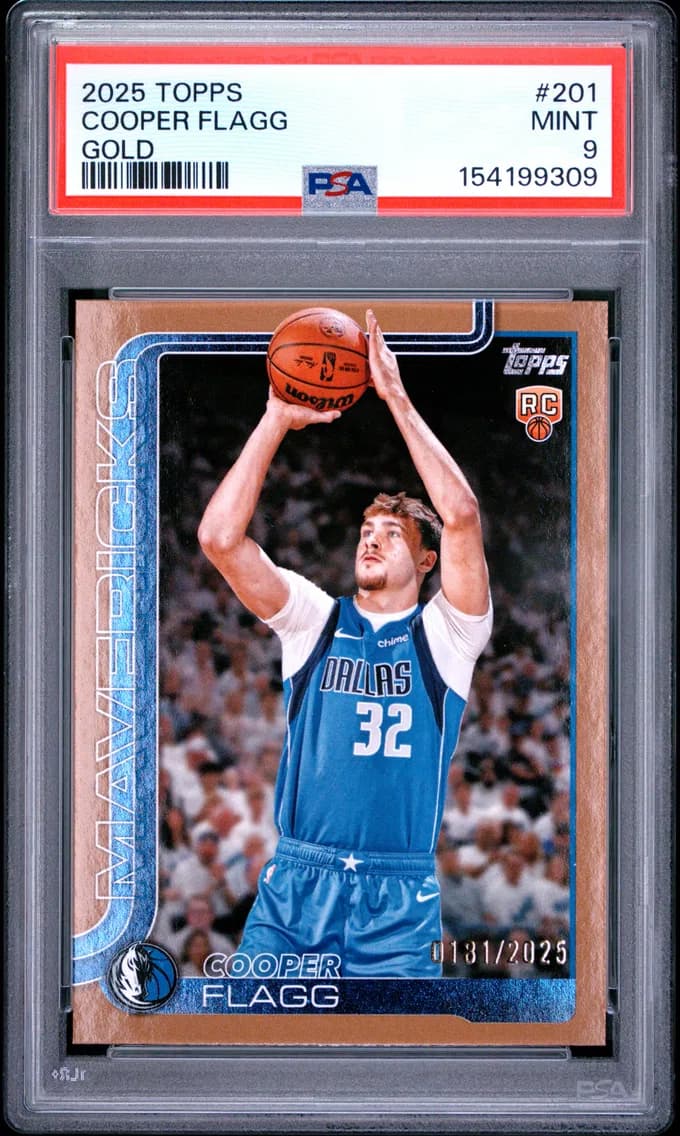 Cooper Flagg, PSA 9