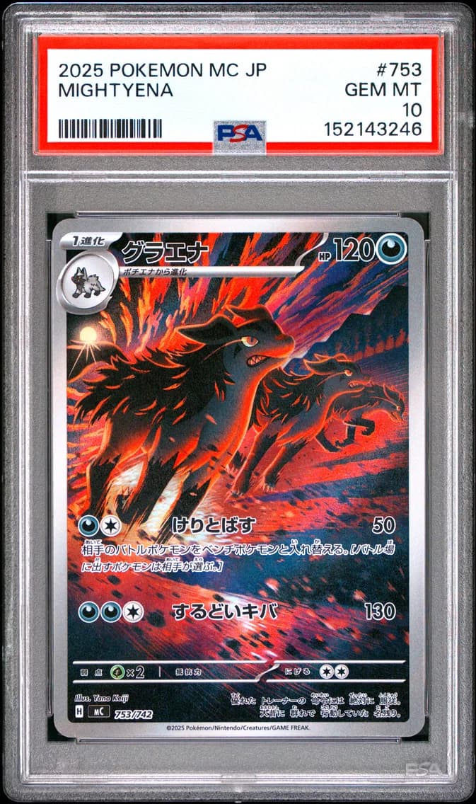 Mightyena, PSA 10