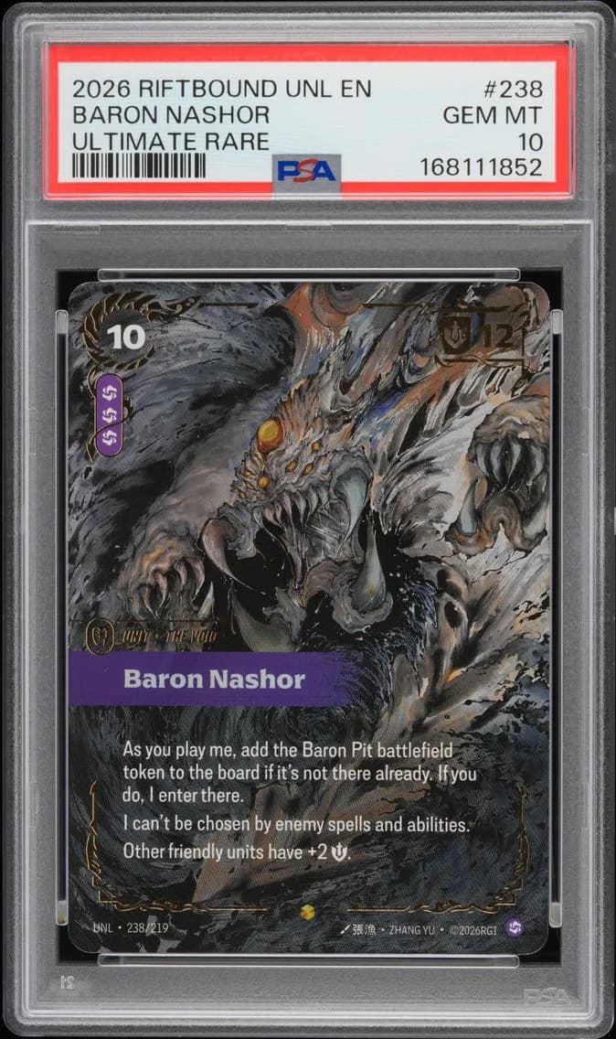BARON NASHOR, PSA 10