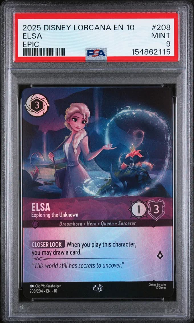 Elsa - Exploring the Unknown, PSA 9