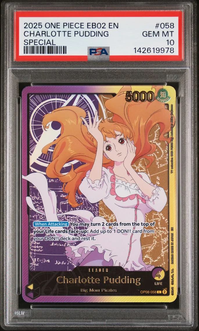 Charlotte Pudding, PSA 10
