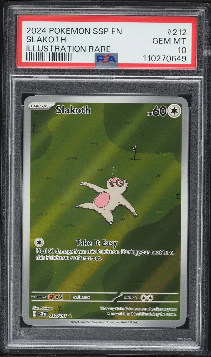 Slakoth, PSA 10
