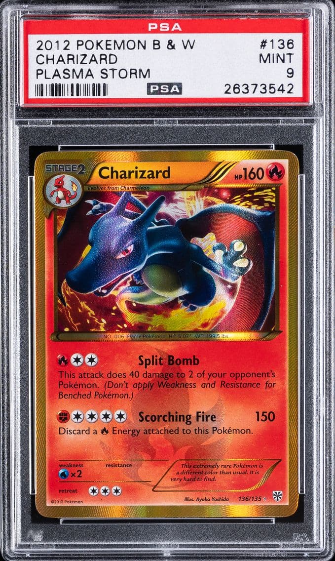 Charizard, PSA 9