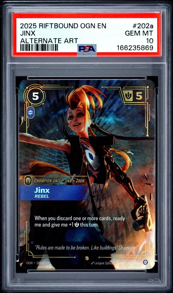 Jinx - Rebel, PSA 10