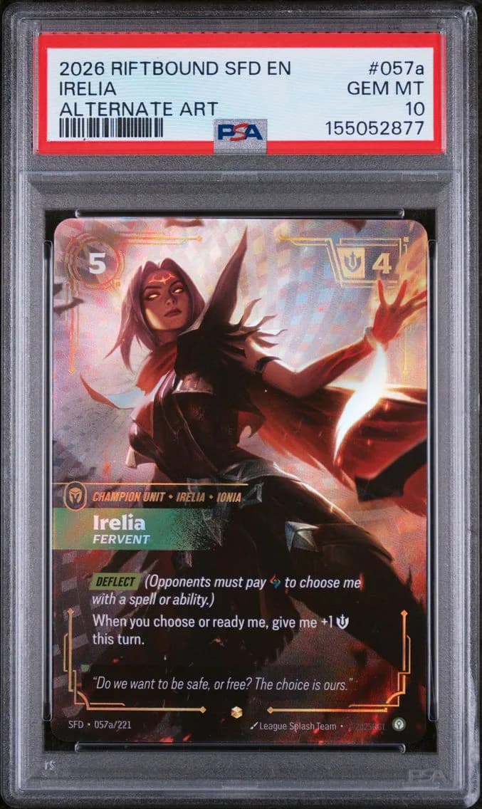 Irelia - Fervent, PSA 10