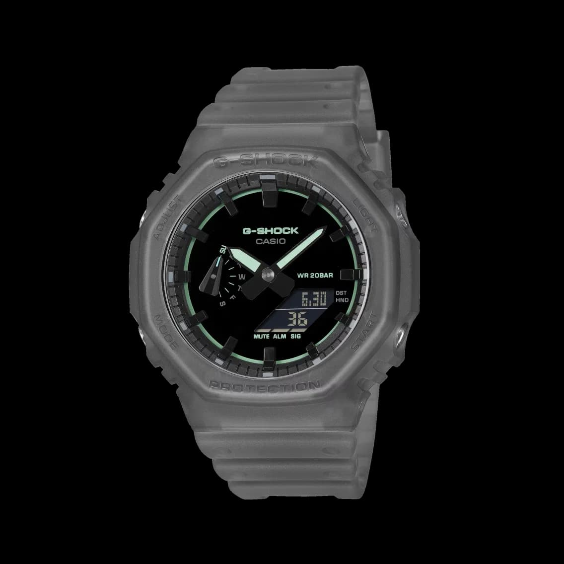 G-SHOCK Grey - Black on Resin Band, TEDDY BALDASSARRE 10