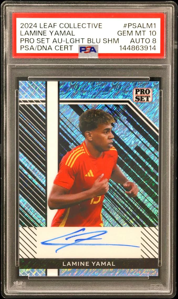 2024 Leaf Collective Lamine Yamal PSA/DNA, PSA/DNA