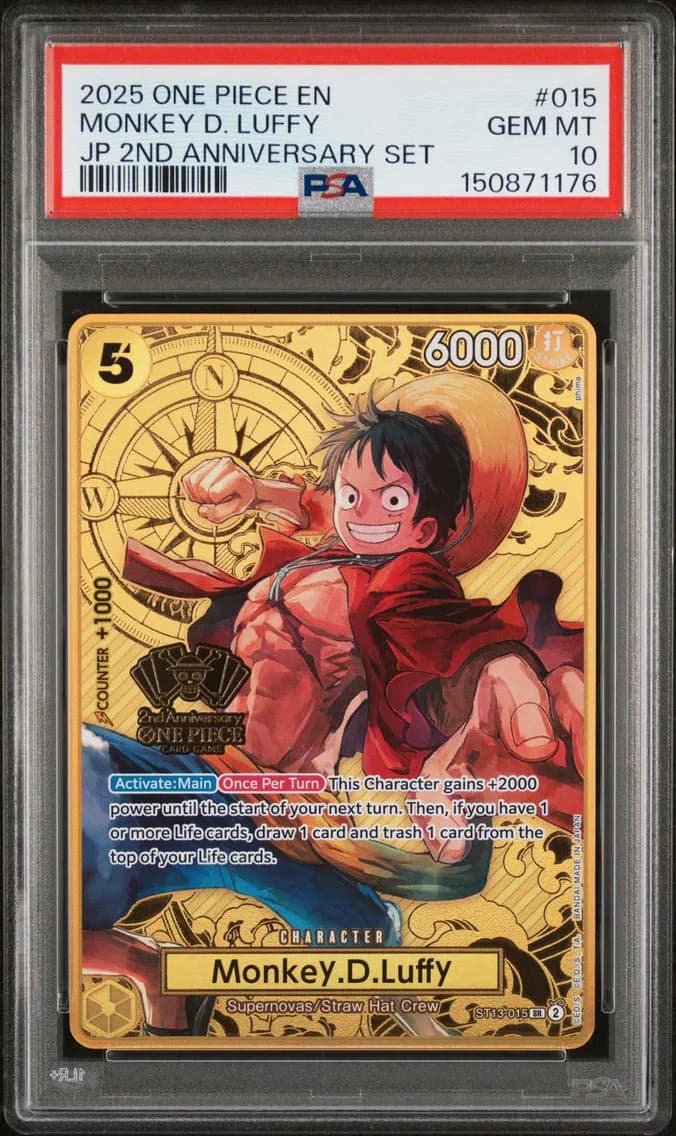 Monkey D. Luffy, PSA 10