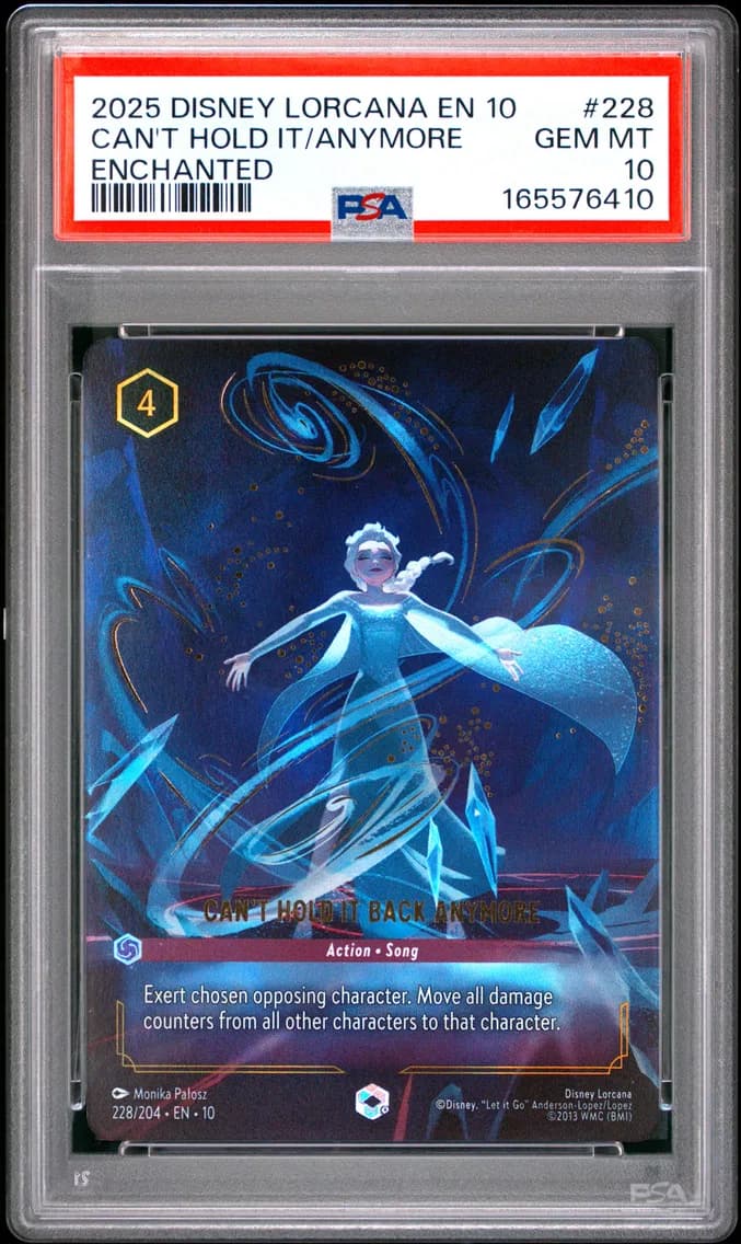 Can't Hold It Back Anymore, PSA 10