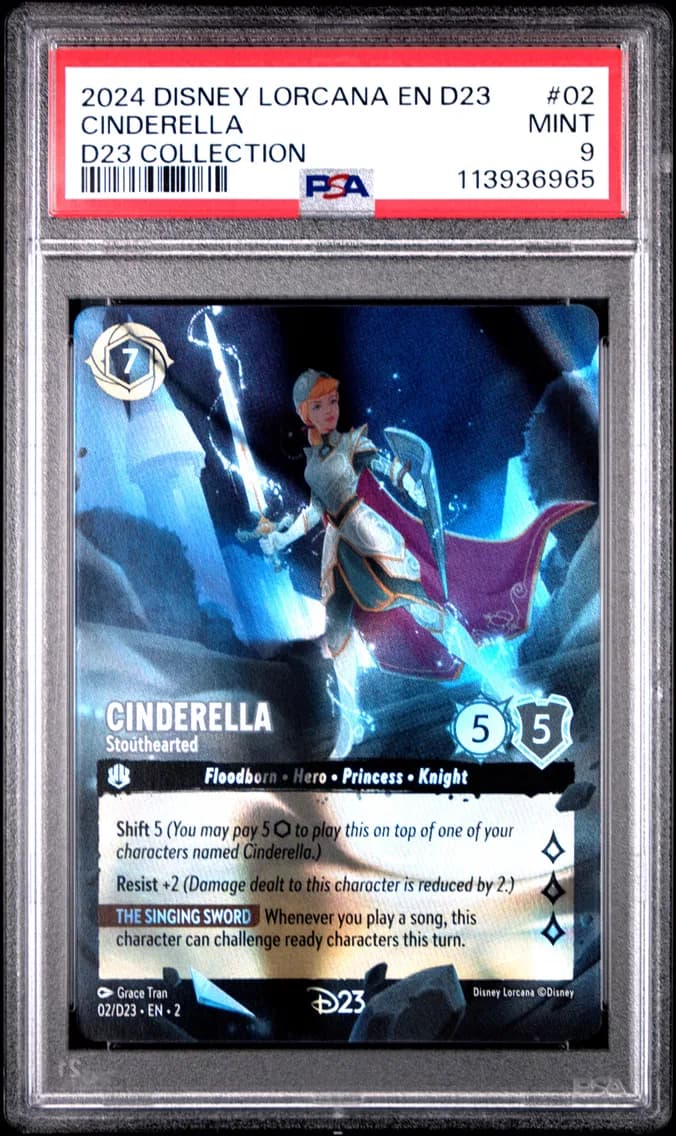 Cinderella - Stouthearted, PSA 9
