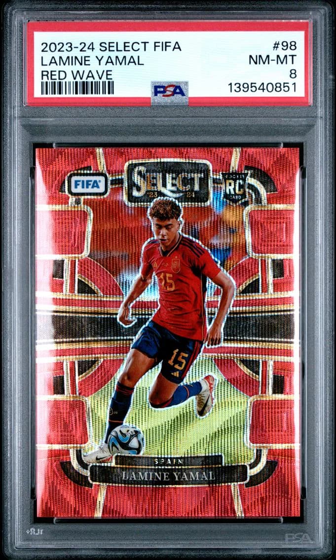Lamine Yamal, PSA 8