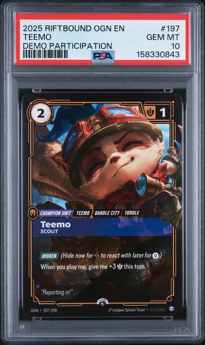 Teemo - Scout, PSA 10