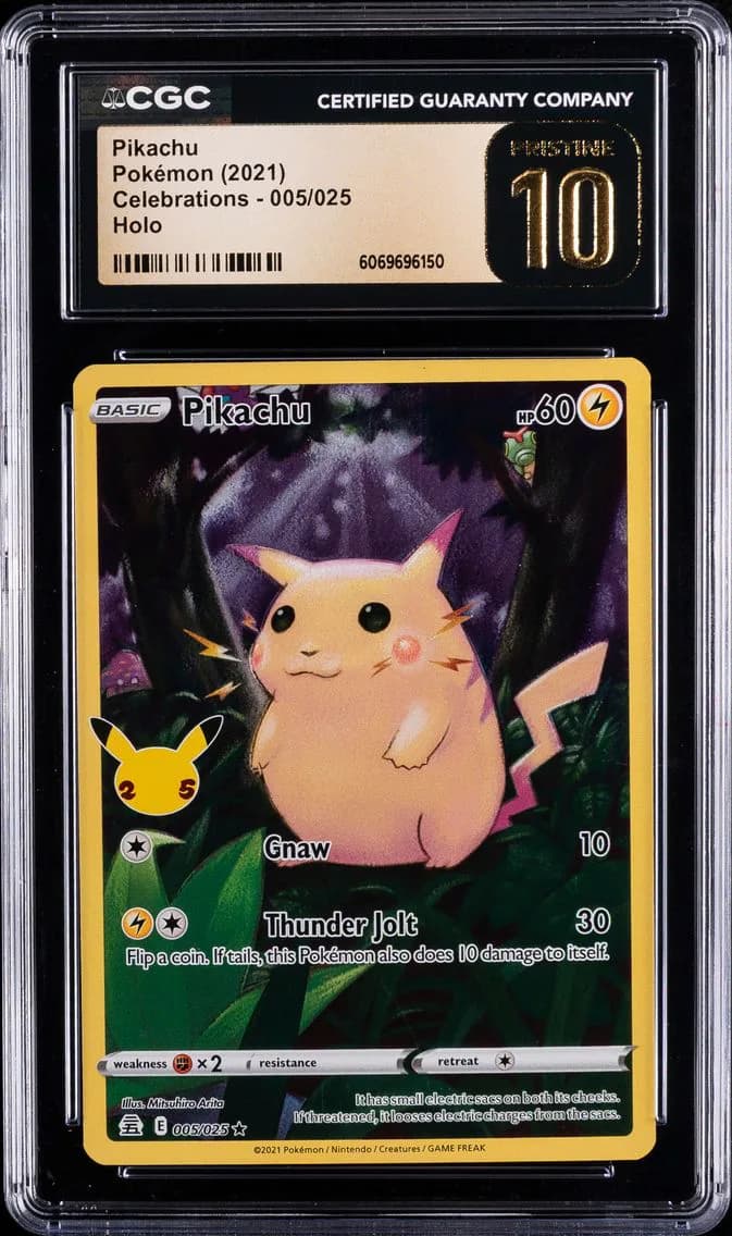 Full Art/Pikachu, CGC Pristine 10