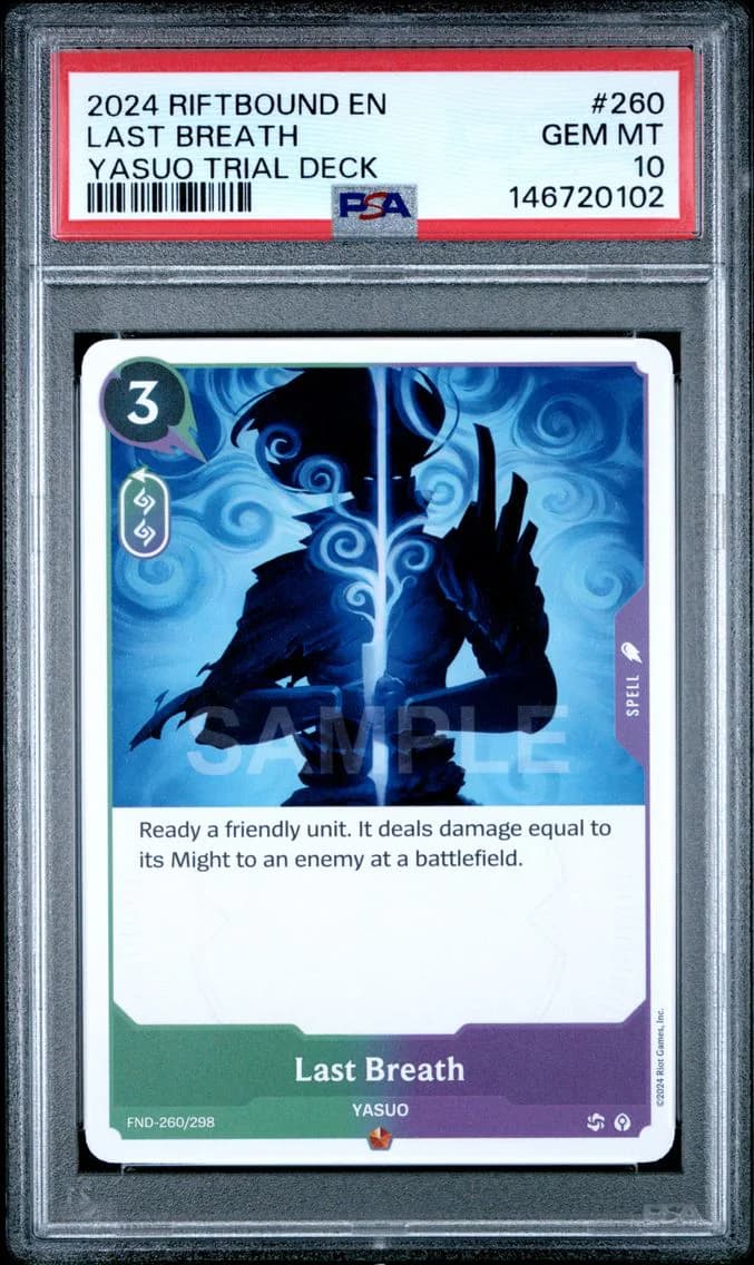 LAST BREATH, PSA 10