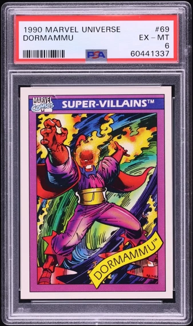 Impel Marvel Universe Dormammu EXMT, PSA 6