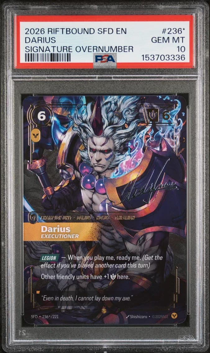Darius - Executioner, PSA 10