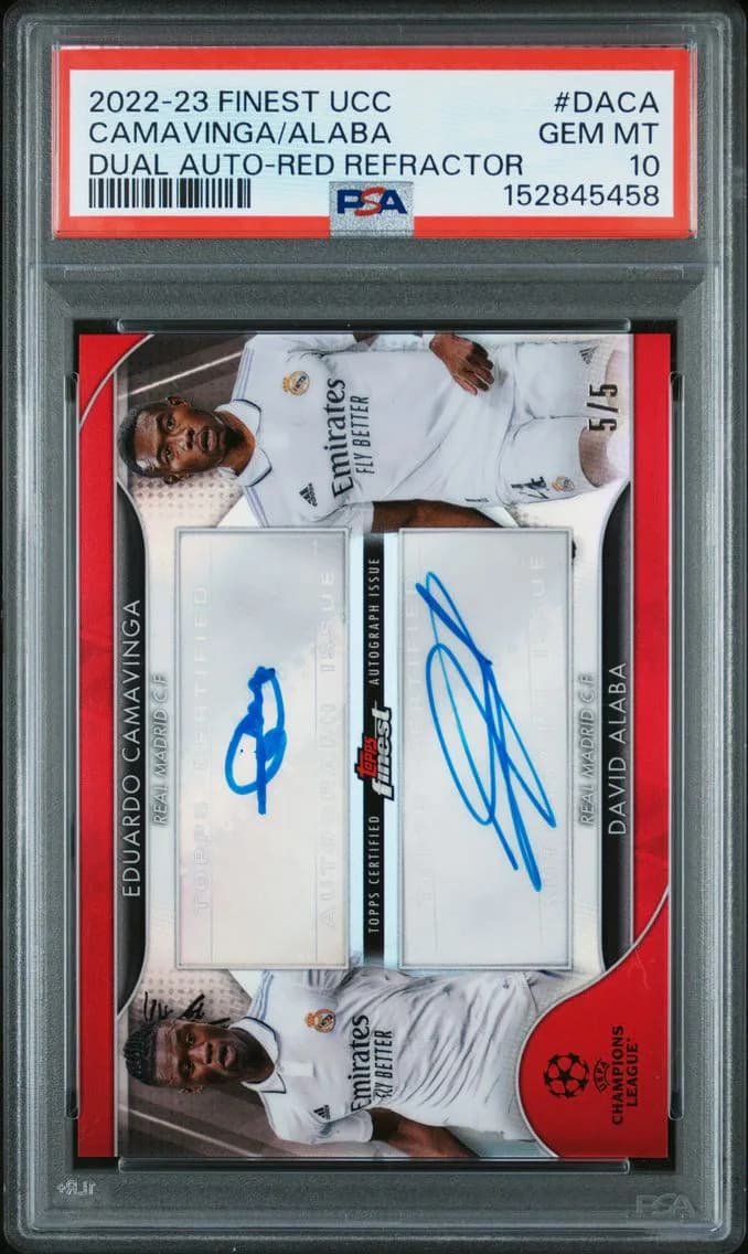 David Alaba/Eduardo Camavinga, PSA 10