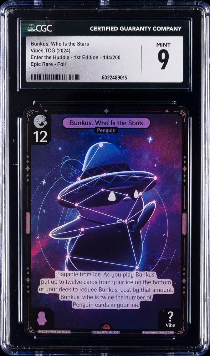 Bunkus, Who Is the Stars, CGC 9