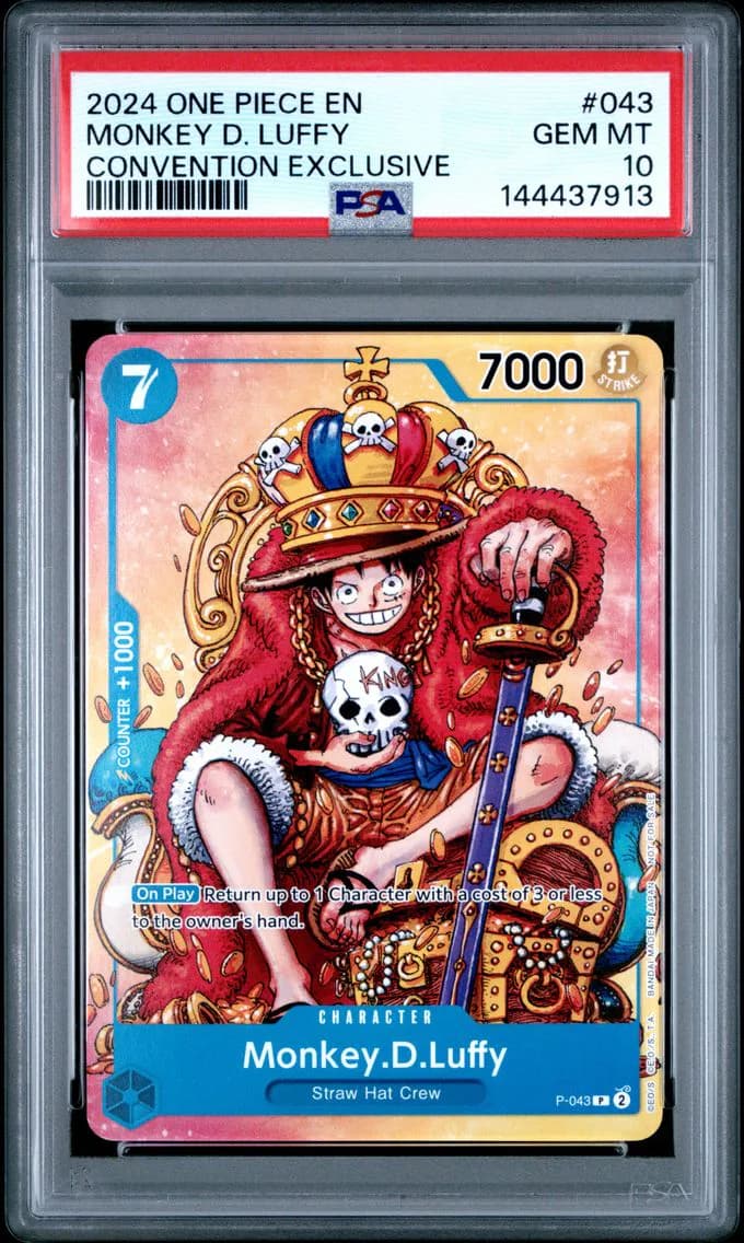 Monkey D. Luffy, PSA 10