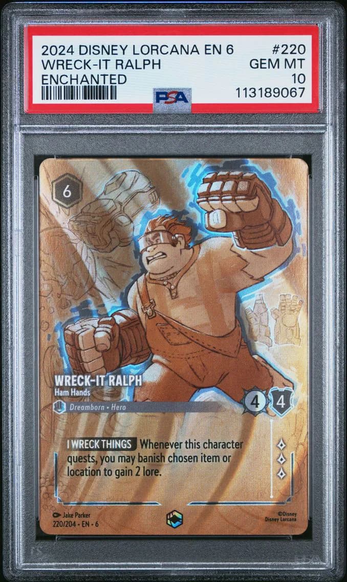 Wreck-It Ralph - Ham Hands, PSA 10
