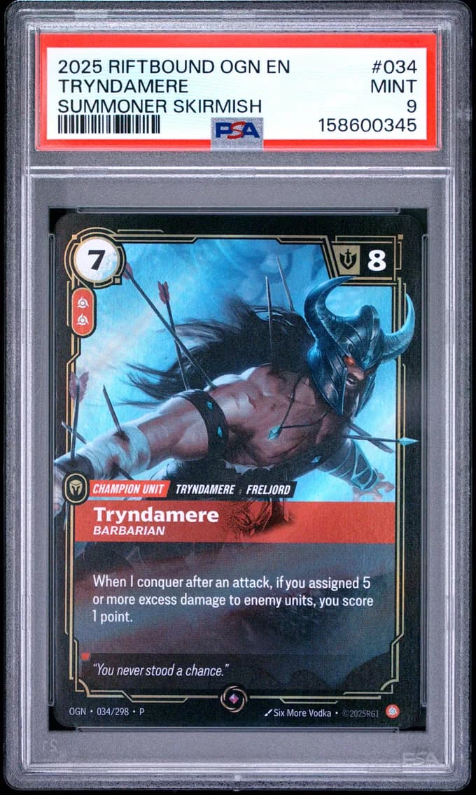 Tryndamere - Barbarian, PSA 9