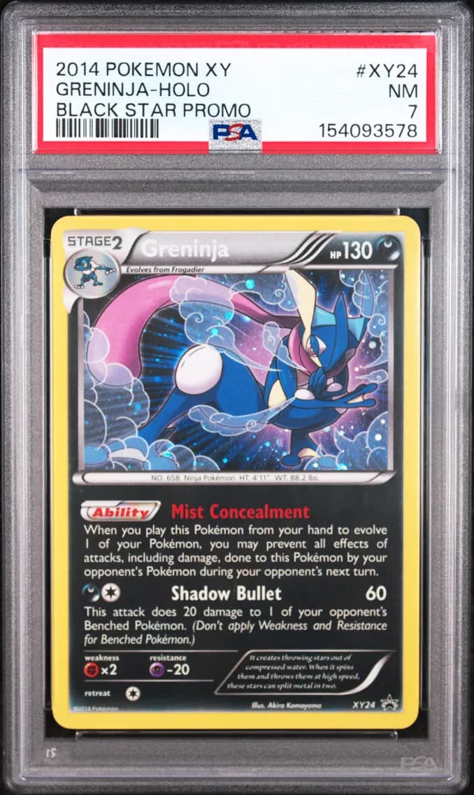 Greninja-Holo, PSA 7