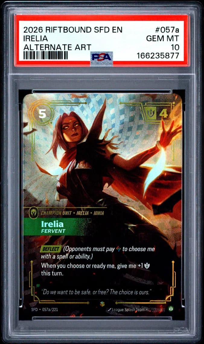 Irelia - Fervent, PSA 10