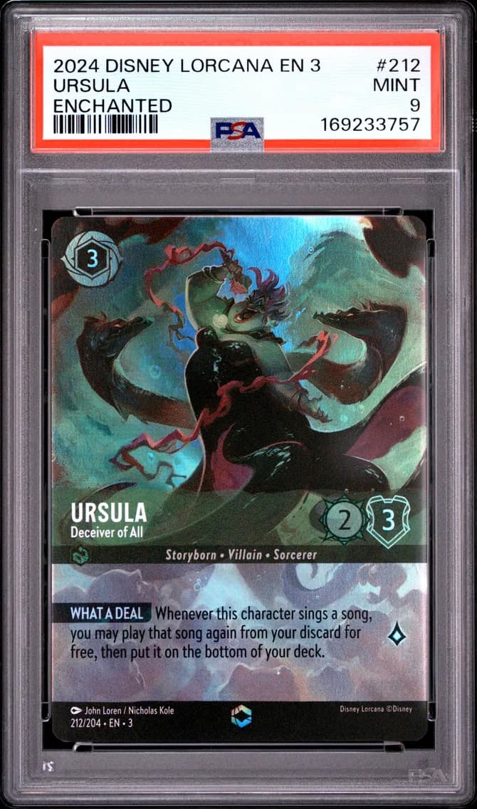 Ursula - Deceiver of All, PSA 9